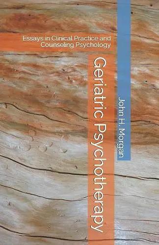 Geriatric Psychotherapy cover