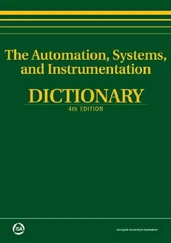 The Automation, Systems and Instrumentation Dictionary cover