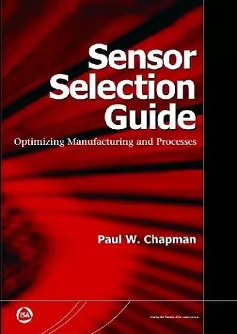 Sensor Selection Guide cover