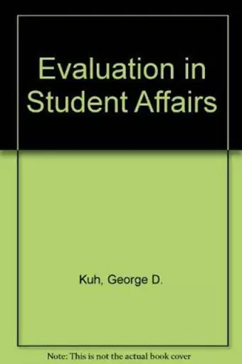 Evaluation in Student Affairs cover