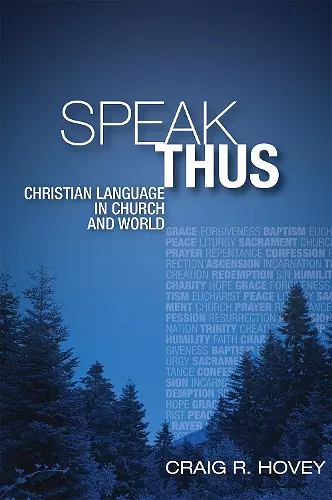 Speak Thus cover