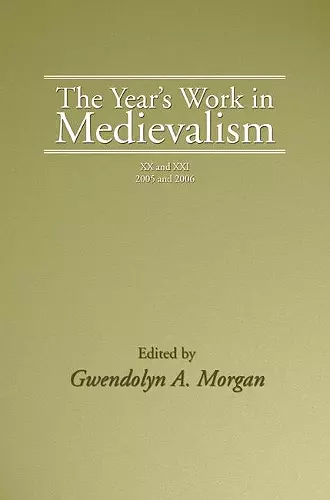 The Year's Work in Medievalism, 2005 and 2006 cover