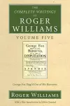 The Complete Writings of Roger Williams, Volume 5 cover