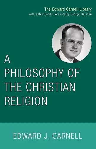 A Philosophy of the Christian Religion cover