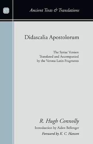 Didascalia Apostolorum cover