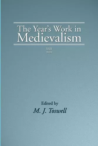 The Year's Work in Medievalism cover