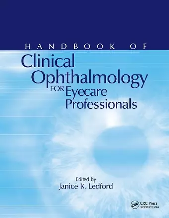 Handbook of Clinical Ophthalmology for Eyecare Professionals cover