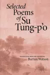 Selected Poems of Su Tung-P'o cover