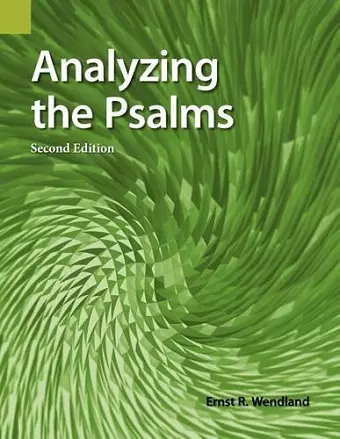 Analyzing the Psalms cover