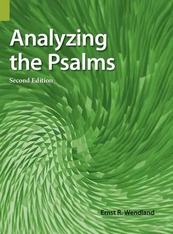 Analyzing the Psalms, 2nd Edition cover