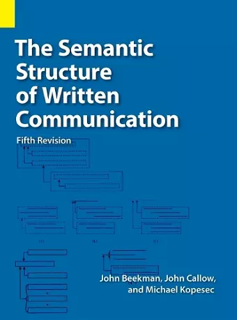 The Semantic Structure of Written Communication cover