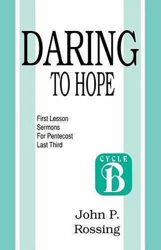 Daring to Hope cover