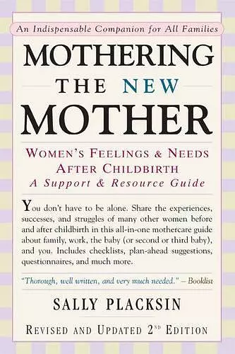 Mothering the New Mother cover