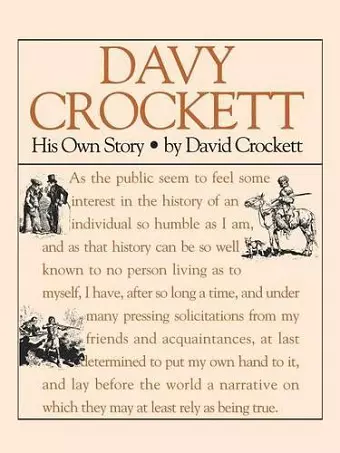 Davy Crockett: His True Story cover