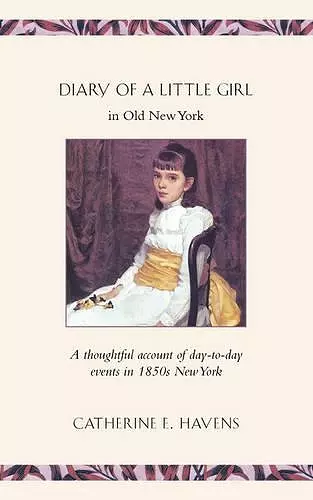 Diary of a Little Girl in Old New York cover