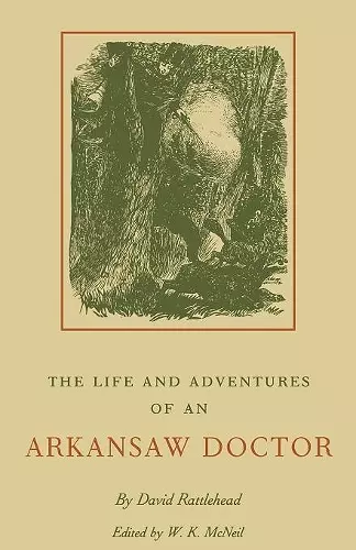 The Life and Adventures of an Arkansas Doctor cover