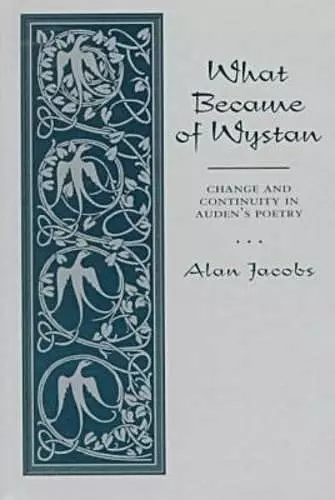 What Became of Wystan? cover