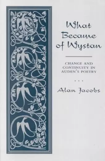 What Became of Wystan? cover