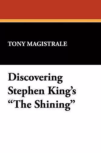 Discovering Stephen King's "The Shining" cover