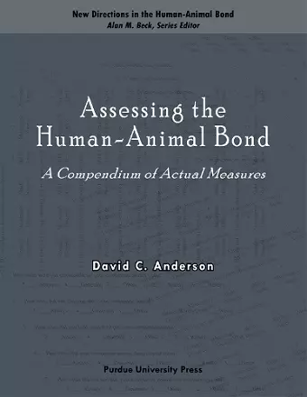 Assessing the Human-animal Bond cover