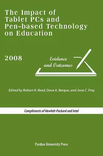 Impact of Tablet PCs and Pen-based Technology on Education cover