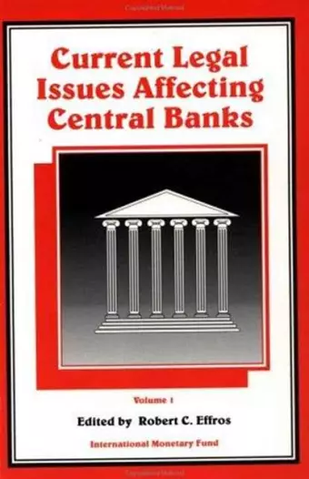 Current Legal Issues Affecting Central Banks cover