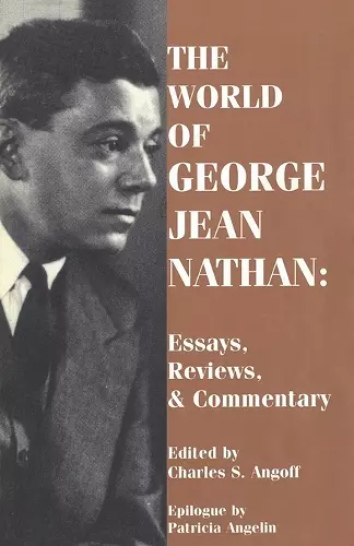 The World of George Jean Nathan cover