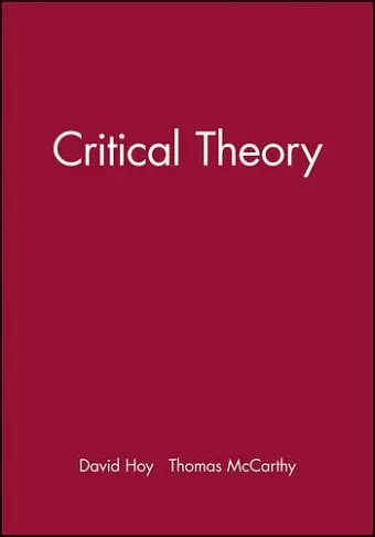 Critical Theory cover