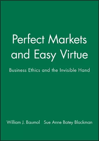 Perfect Markets and Easy Virtue cover