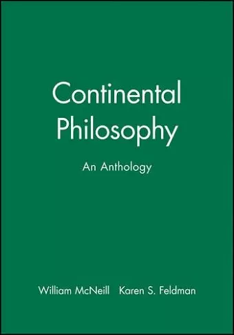 Continental Philosophy cover