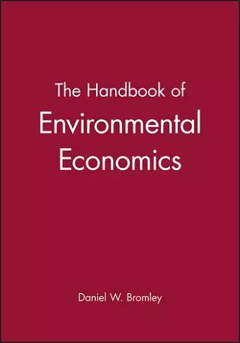 The Handbook of Environmental Economics cover