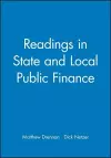 Readings in State and Local Public Finance cover