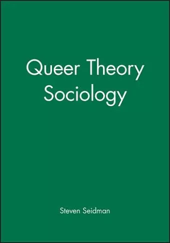 Queer Theory Sociology cover