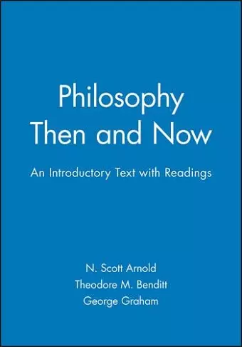 Philosophy Then and Now cover