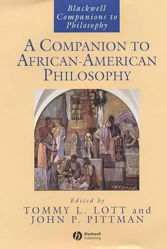 A Companion to African-American Philosophy cover