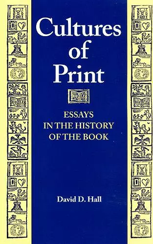 Cultures of Print cover