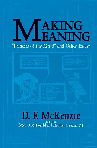 Making Meaning cover