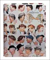 Norman Rockwell Address Book cover