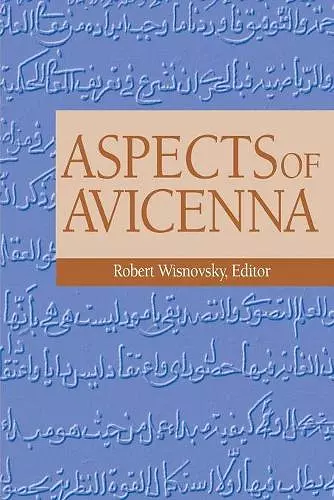 Aspects of Avicenna cover