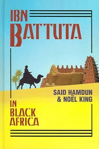 Ibn Battuta in Black Africa cover