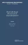 Electrically Based Microstructural Characterization II: Volume 500 cover