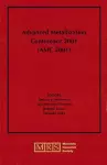 Advanced Metallization Conference 2001 (AMC 2001): Volume 17 cover