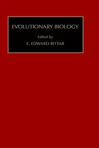 Evolutionary Biology cover