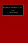 Evolutionary Biology cover