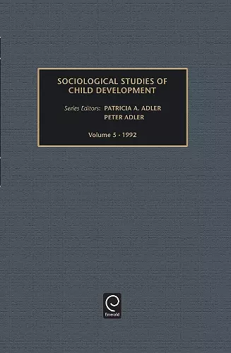 Sociological Studies of Child Development cover