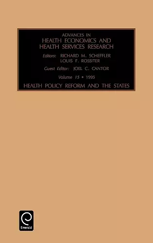 Health Policy Reform and the States cover