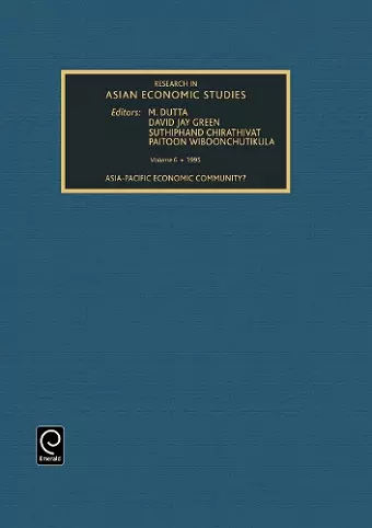 Research in Asian Economic Studies cover