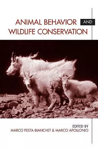 Animal Behavior and Wildlife Conservation cover