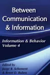 Between Communication and Information cover