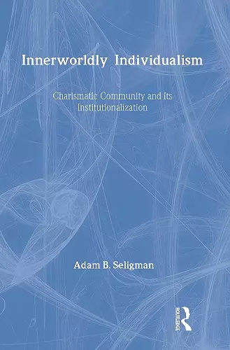 Innerworldly Individualism cover